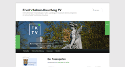 Desktop Screenshot of friedrichshain-kreuzberg-online.de