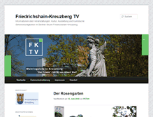 Tablet Screenshot of friedrichshain-kreuzberg-online.de